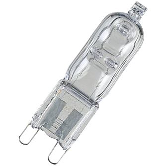 60W 120V G9 Halopin Halogen Clear Bulb by Holtkoetter - Starlight Lighting USA and Canada